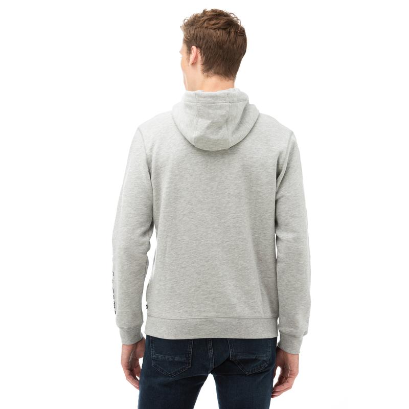 NAUTICA Erkek Gri Baskılı Sweatshirt