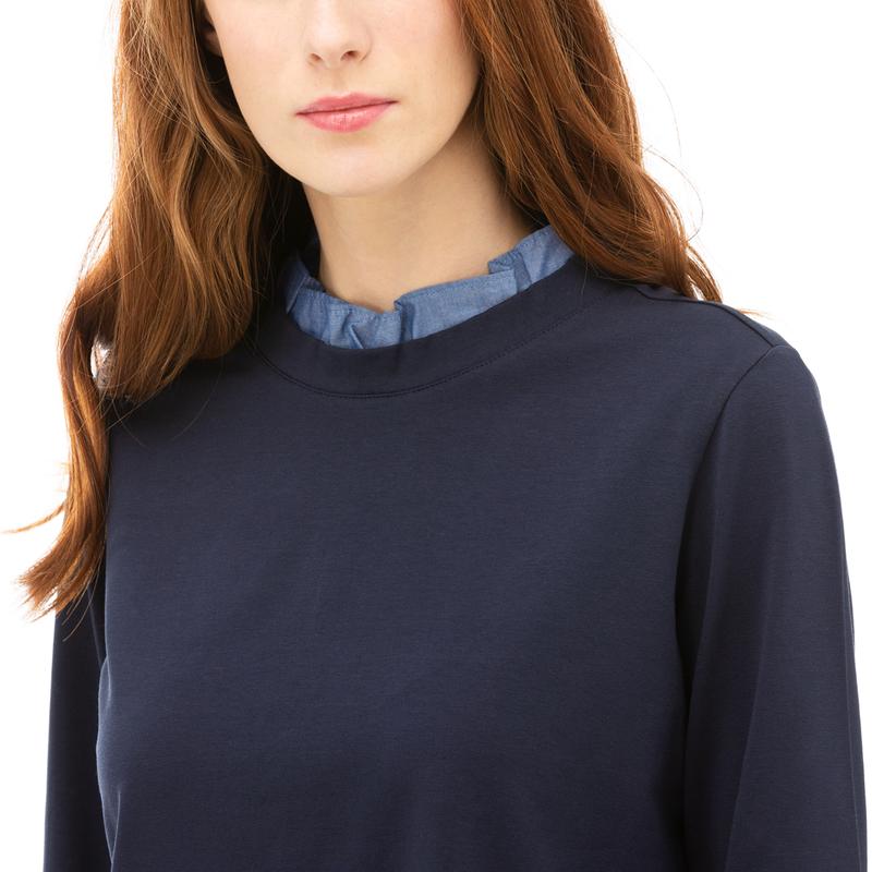 NAUTICA Kadın Lacivert Standart Fit T-Shirt