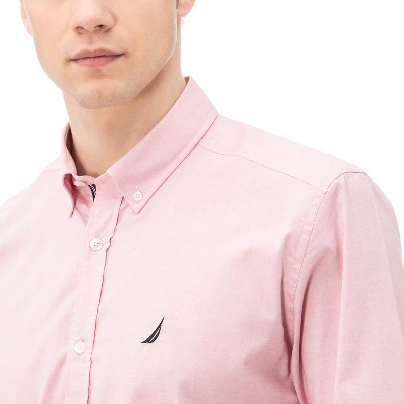 NAUTICA ERKEK SLIM FIT TURUNCU GÖMLEK