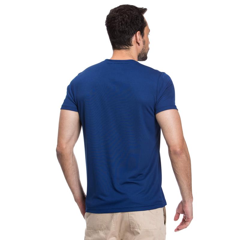 NAUTICA ERKEK SLIM FIT LACİVERT T-SHIRT