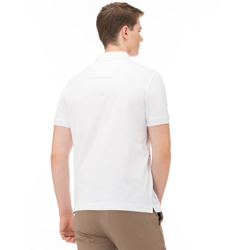 NAUTICA ERKEK SLIM FIT BEYAZ POLO