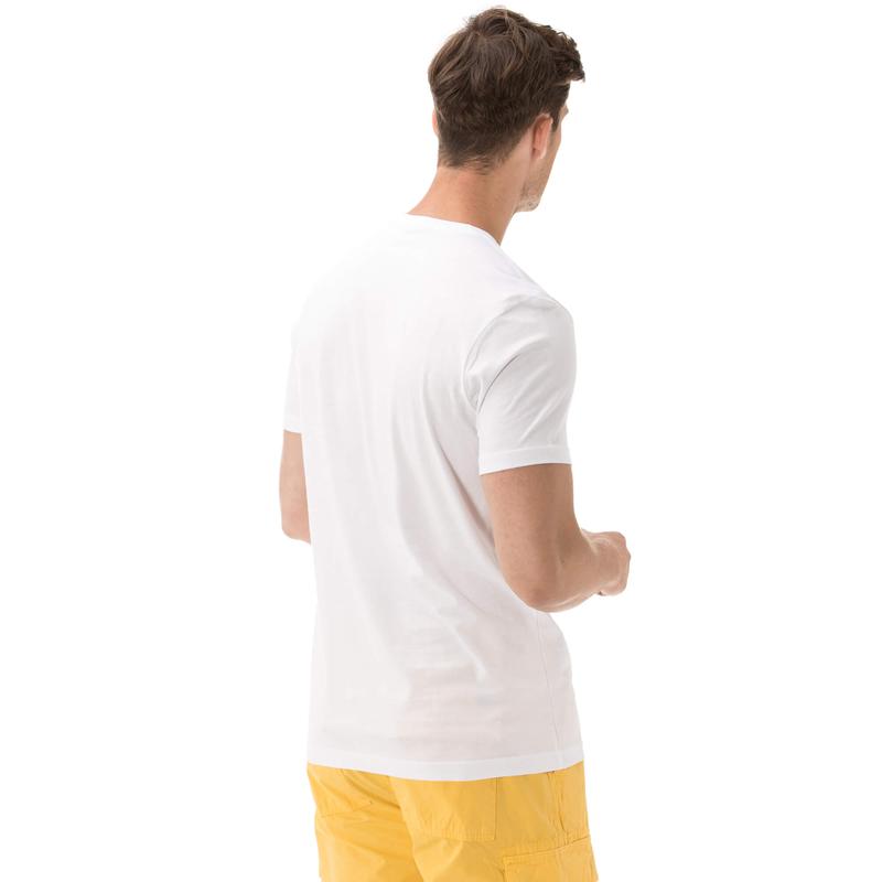 NAUTICA ERKEK SLIM FIT BEYAZ T-SHIRT