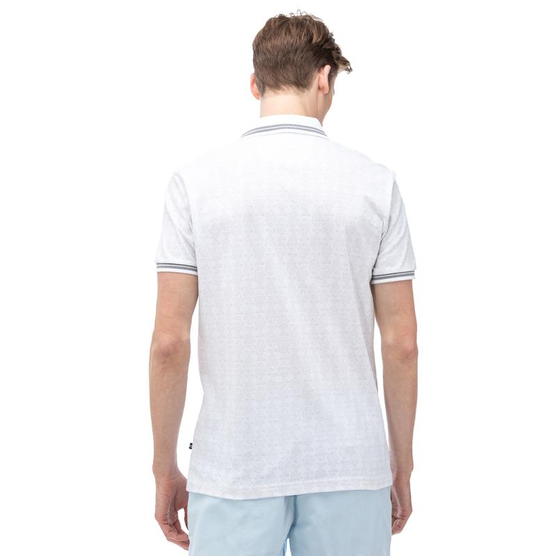 NAUTICA ERKEK BEYAZ KISA KOLLU SLIM FIT POLO