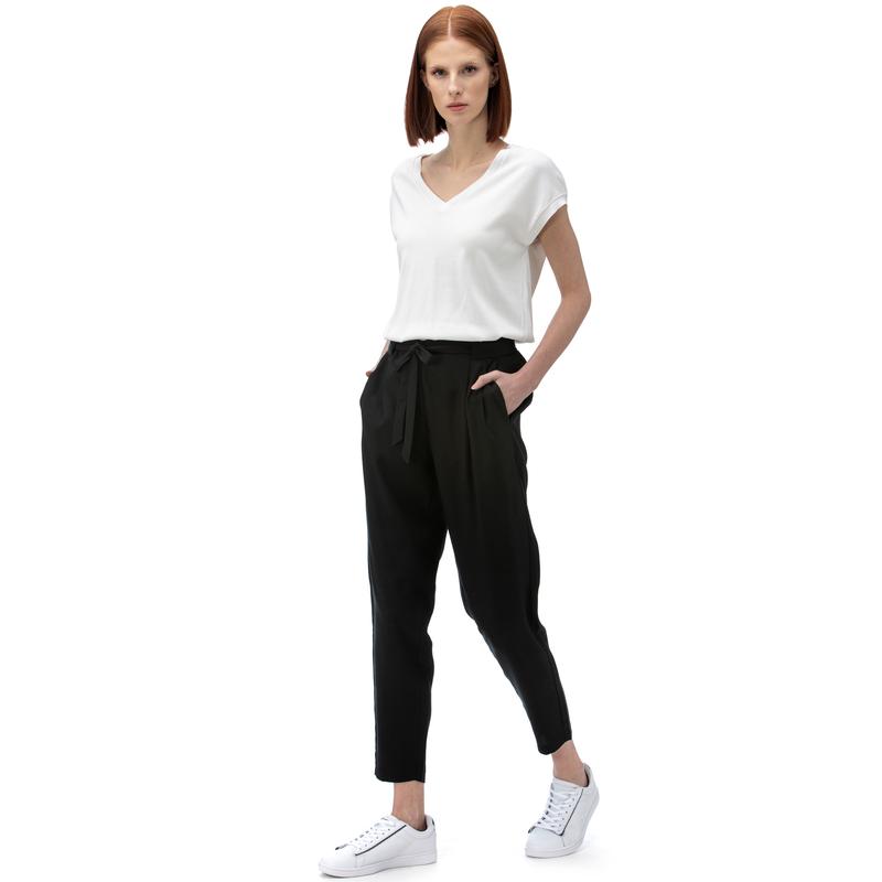 NAUTICA KADIN SİYAH HAVUÇ PANTOLON