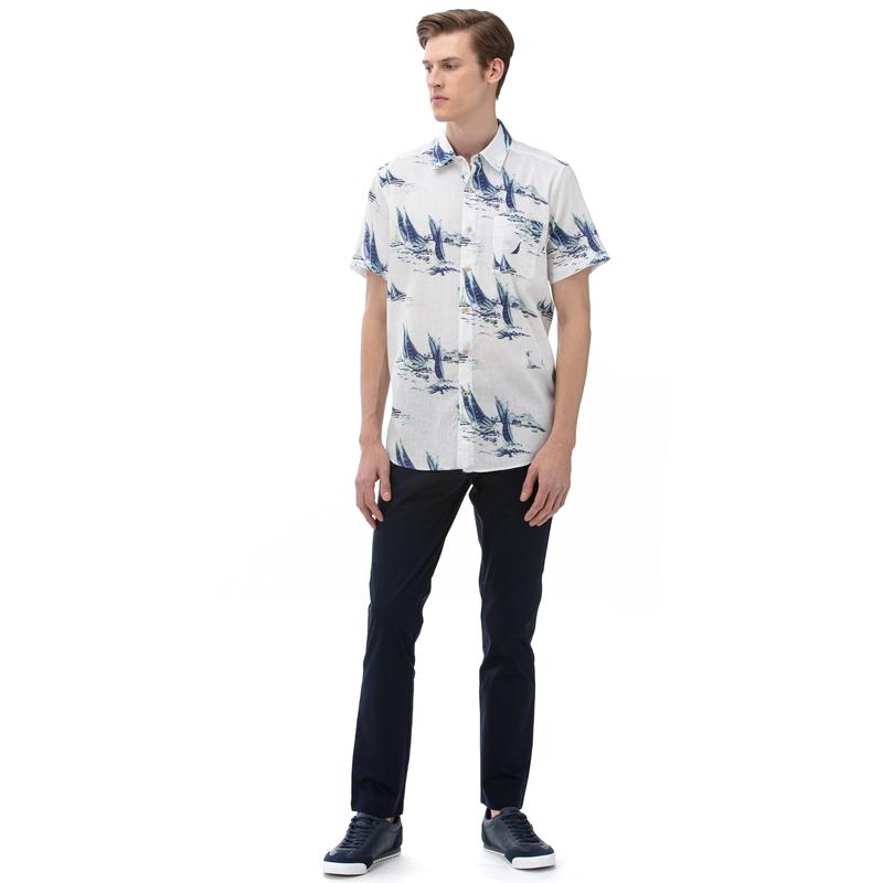 NAUTICA Erkek Classic Fit Lacivert Pantolon