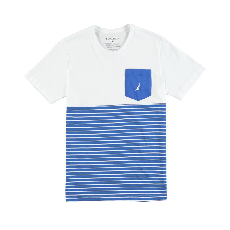 NAUTICA Erkek Mavi T-Shirt