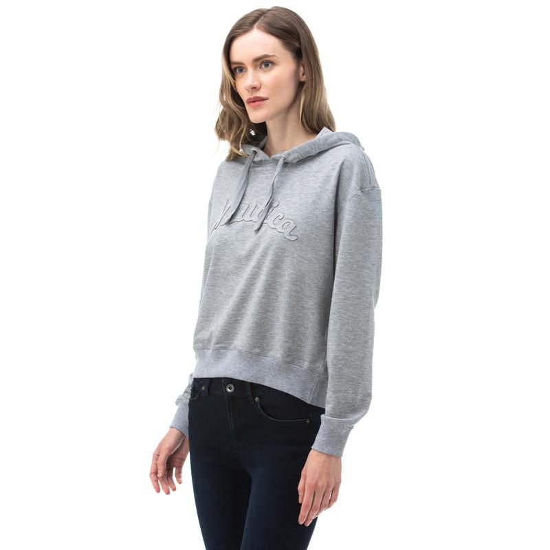 NAUTICA Kadın Gri Sweatshirt
