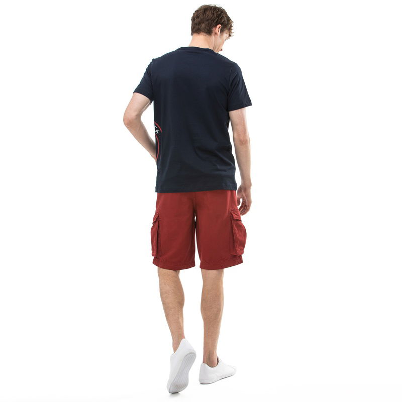 NAUTICA Erkek Kırmızı Bermuda Şort