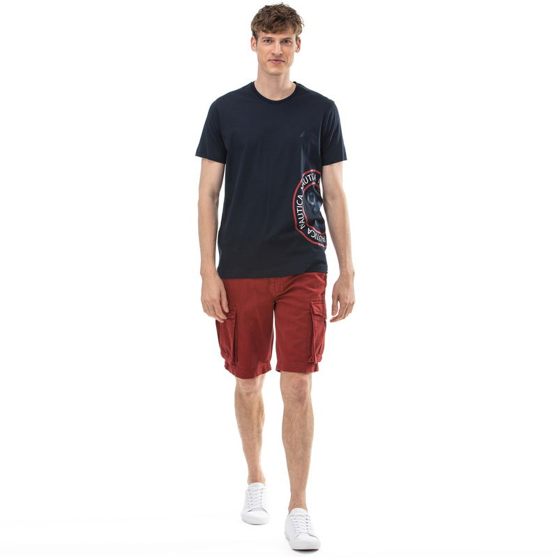 NAUTICA Erkek Kırmızı Bermuda Şort