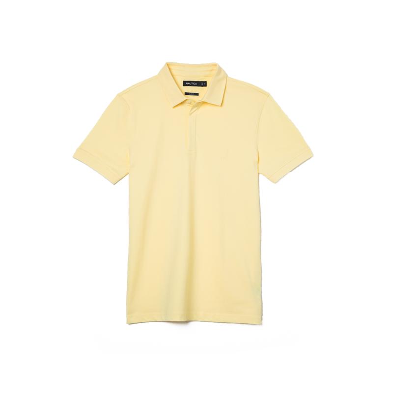 NAUTICA Erkek Slim Fit Sarı Polo