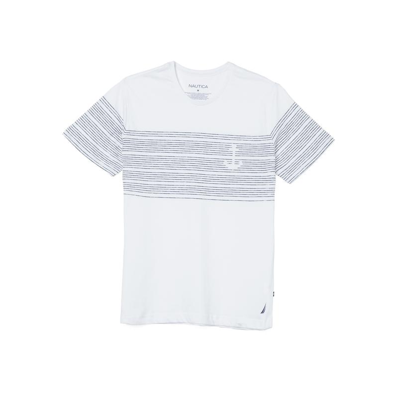 NAUTICA Erkek Beyaz T-Shirt