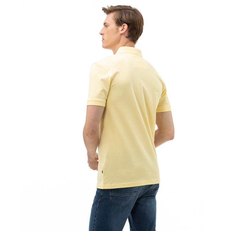NAUTICA Erkek Slim Fit Sarı Polo