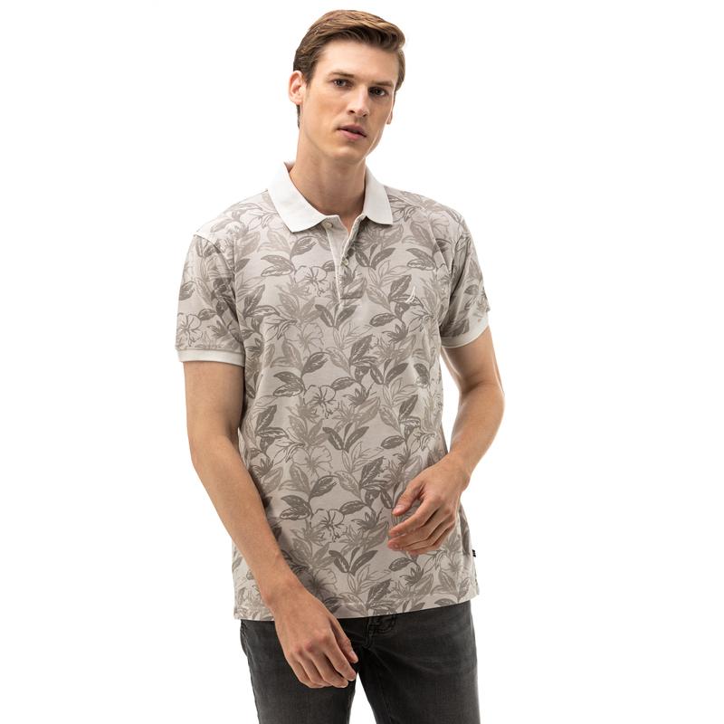 NAUTICA Erkek Classic Fit Gri Polo