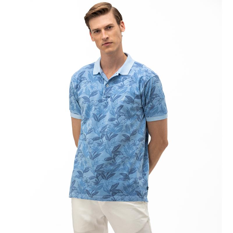 NAUTICA Erkek Classic Fit Mavi Polo