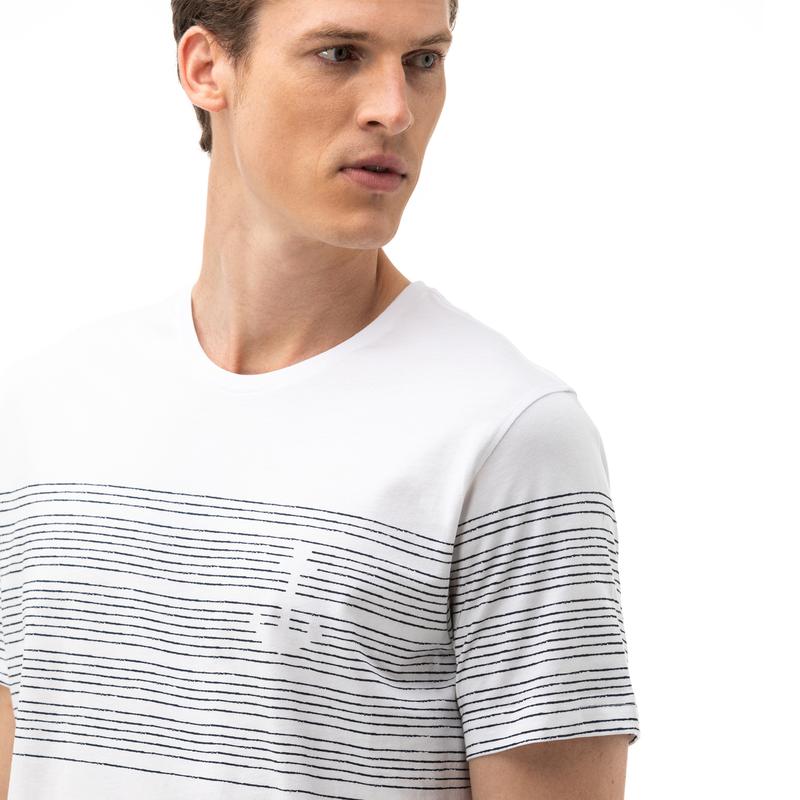 NAUTICA Erkek Beyaz T-Shirt