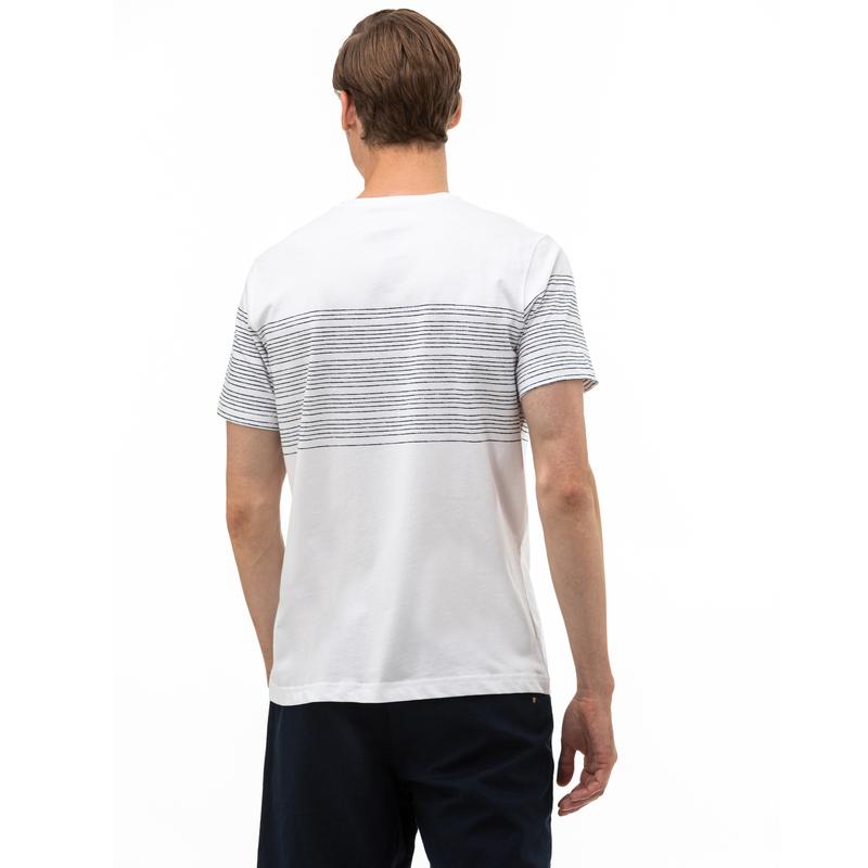 NAUTICA Erkek Beyaz T-Shirt