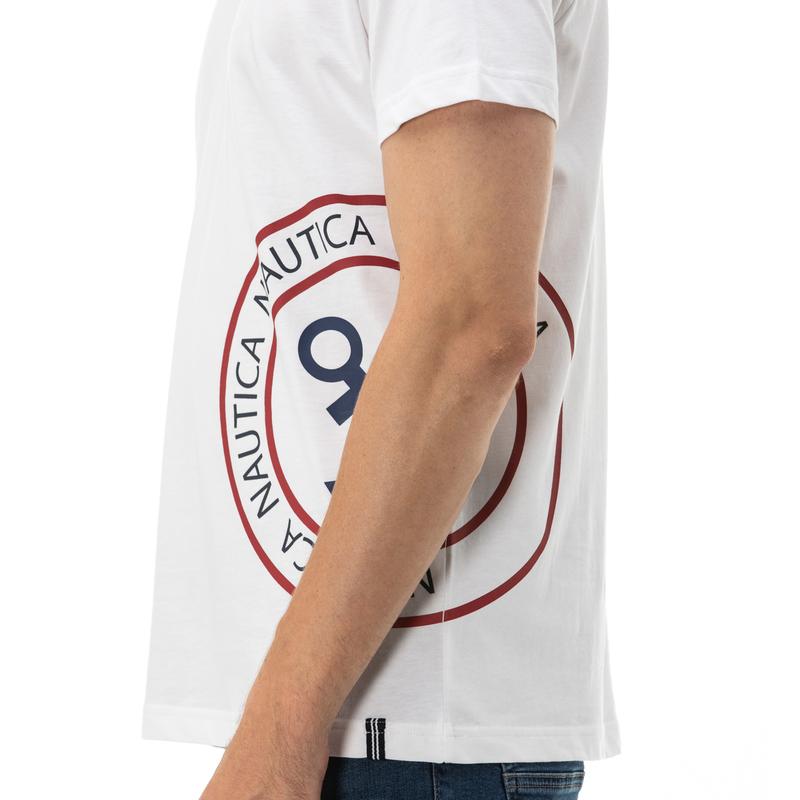 NAUTICA Erkek Beyaz T-Shirt