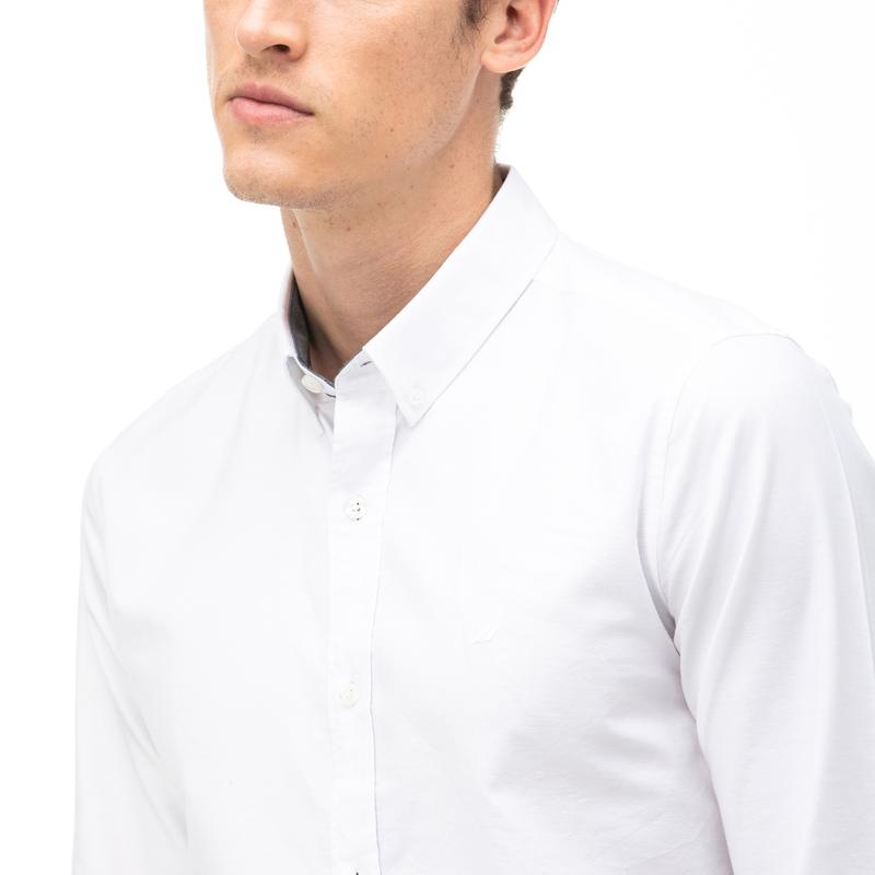NAUTICA Erkek Beyaz Slim Fit Gömlek