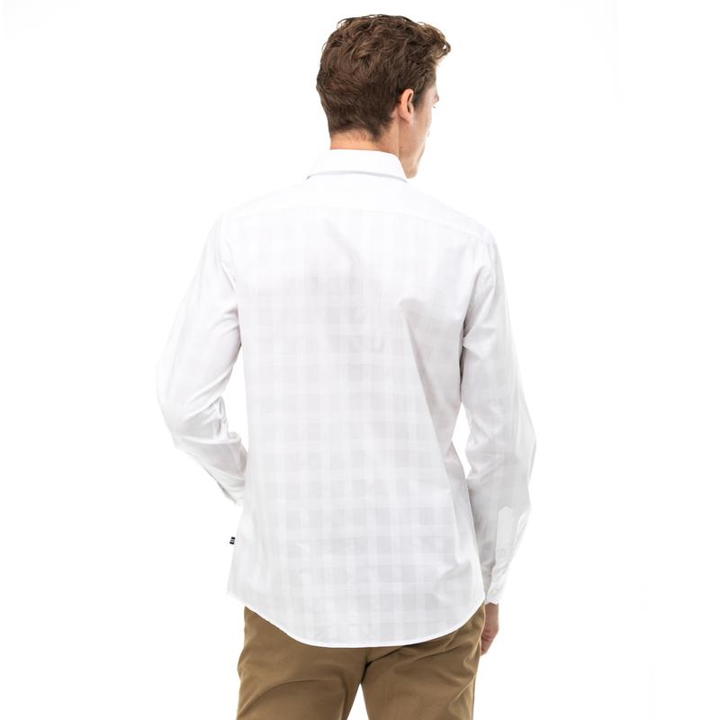 NAUTICA ERKEK BEYAZ SLIM FIT GÖMLEK