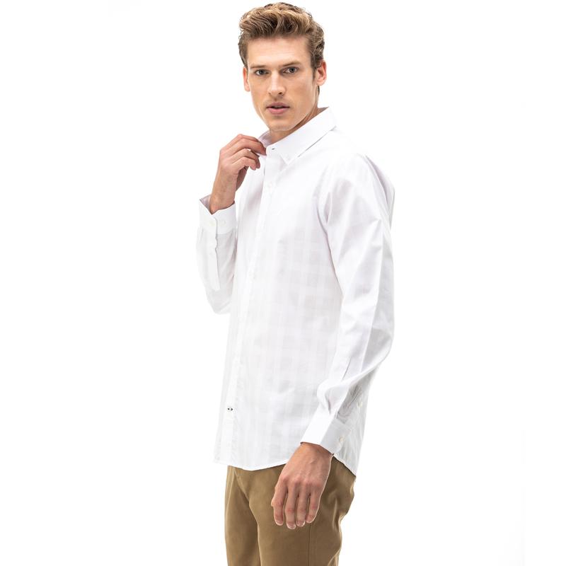 NAUTICA ERKEK BEYAZ SLIM FIT GÖMLEK