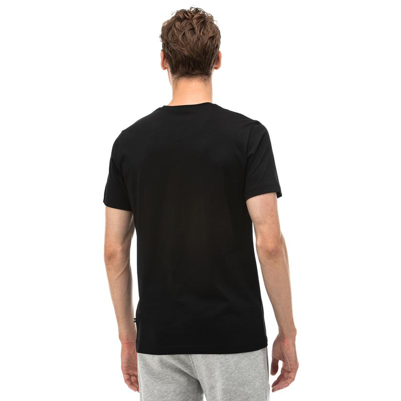 NAUTICA ERKEK SİYAH KISA KOLLU SLIM FIT T-SHIRT