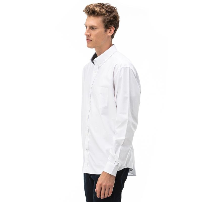 Nautıca Erkek Classıc Fıt Beyaz Gömlek