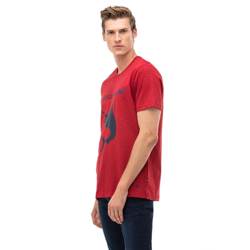 NAUTICA Erkek Kırmızı T-Shirt