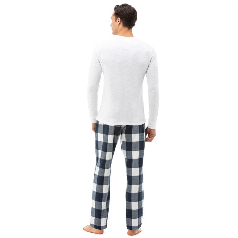 NAUTICA ERKEK BEYAZ PİJAMA TAKIM