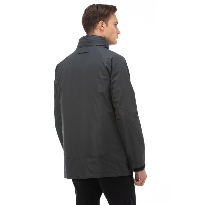NAUTICA ERKEK GRİ SU GEÇİRMEZ MONT