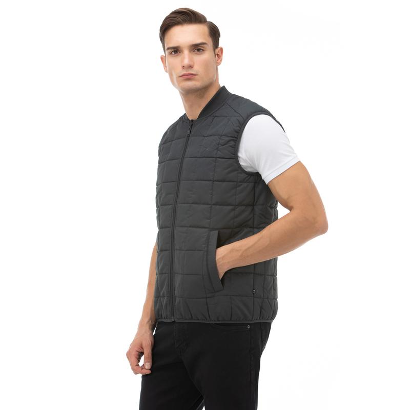 NAUTICA ERKEK GRİ SU GEÇİRMEZ MONT
