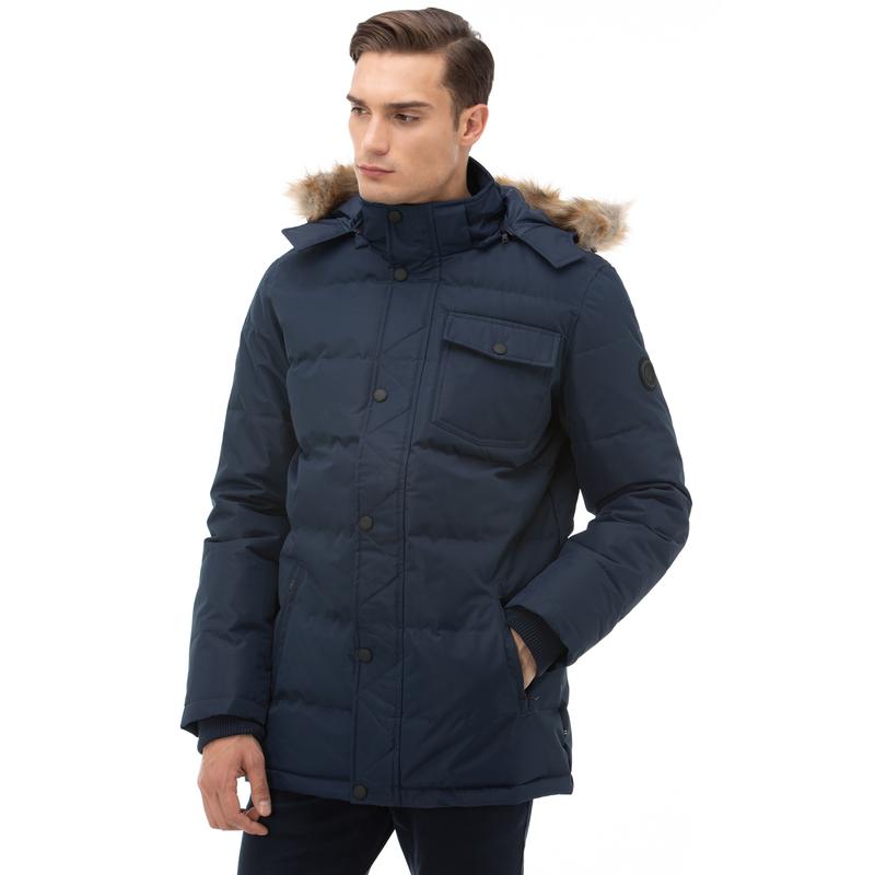 NAUTICA ERKEK LACİVERT SU GEÇİRMEZ MONT