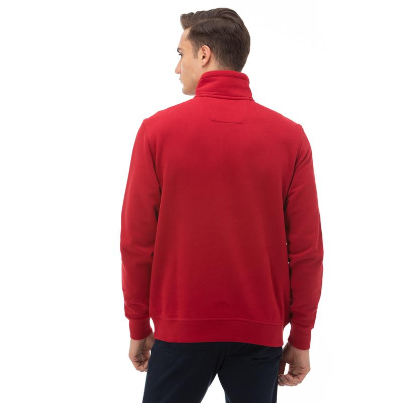NAUTICA ERKEK KIRMIZI SWEATSHIRT