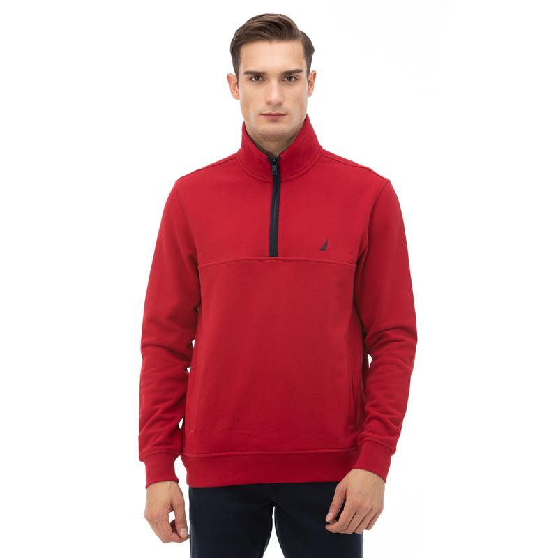NAUTICA ERKEK KIRMIZI SWEATSHIRT