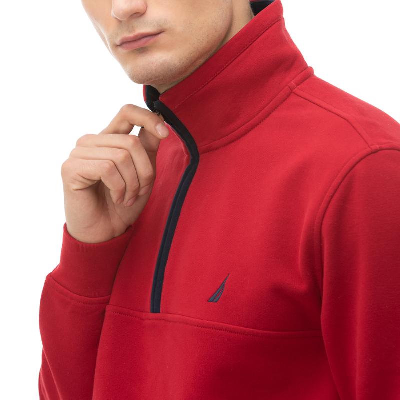 NAUTICA ERKEK KIRMIZI SWEATSHIRT
