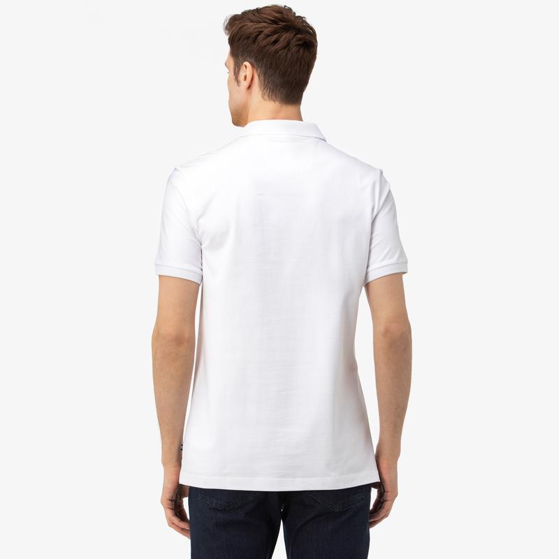 NAUTICA ERKEK BEYAZ SLIM FIT POLO