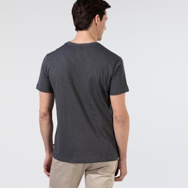 Nautica Erkek Gri Standart Fit T-Shirt