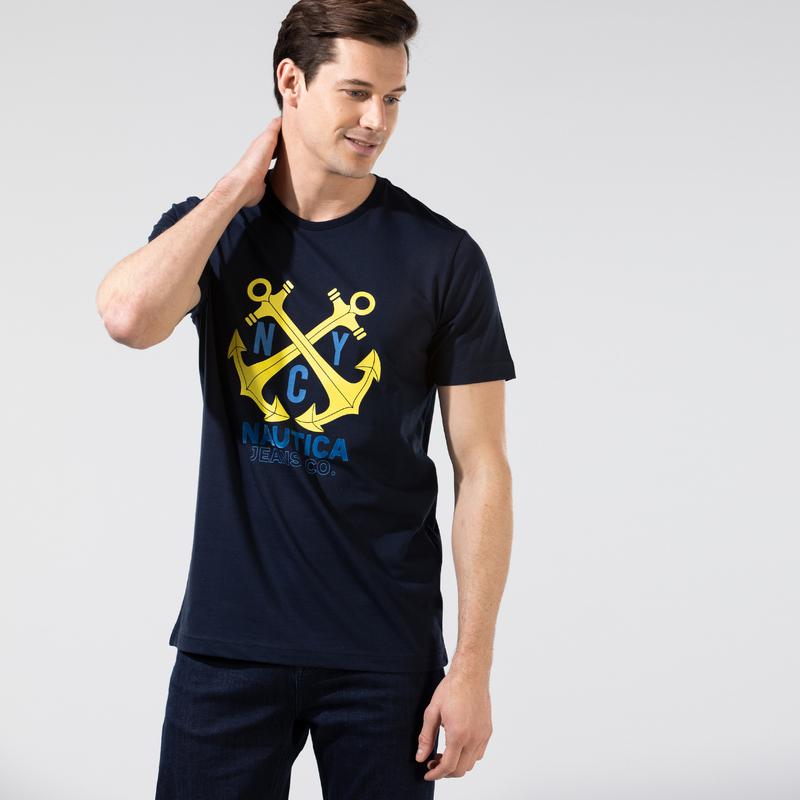 NAUTICA Erkek Lacivert T-Shirt