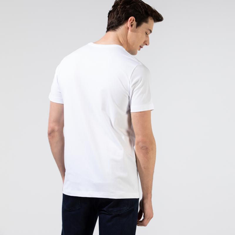 NAUTICA Erkek Beyaz T-Shirt