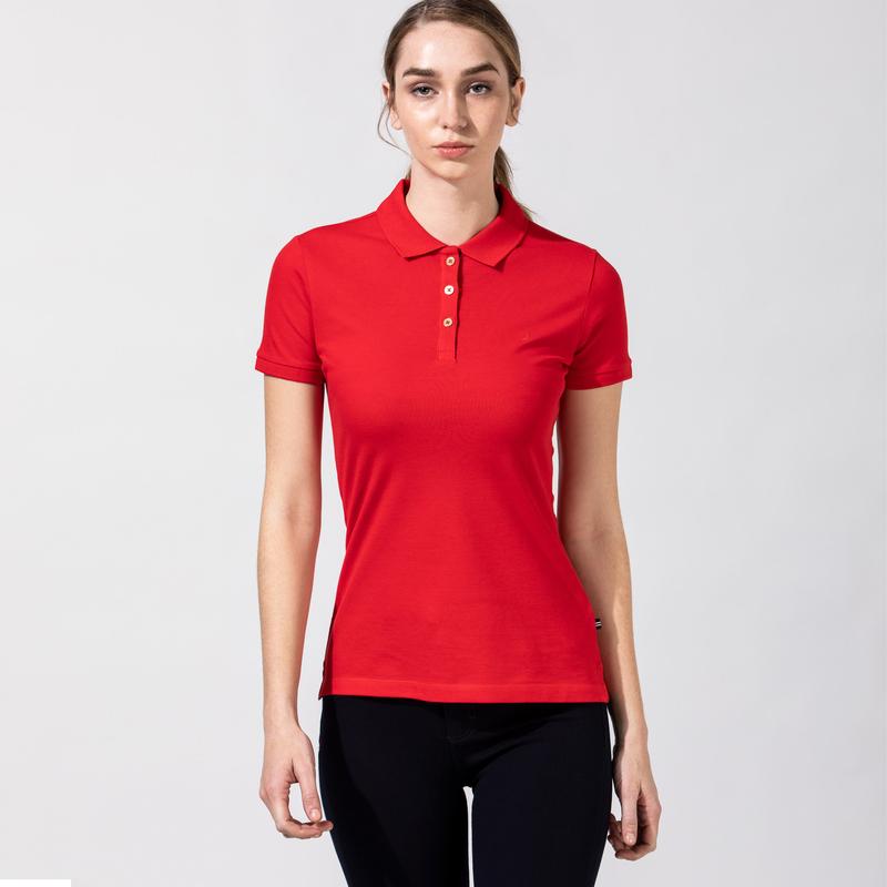 NAUTICA KADIN KIRMIZI POLO
