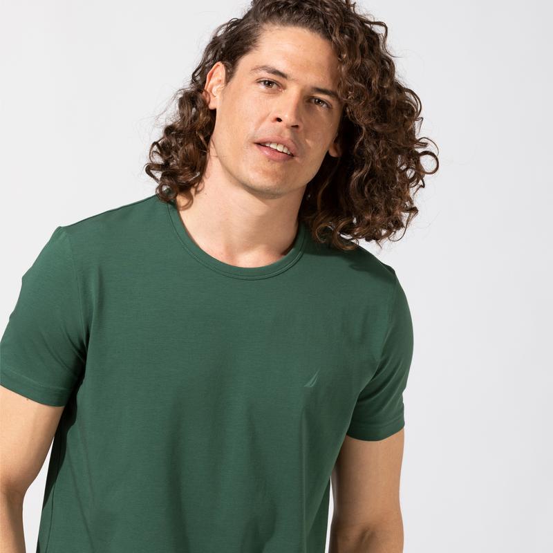 NAUTICA ERKEK YEŞİL STANDART FIT T-SHIRT