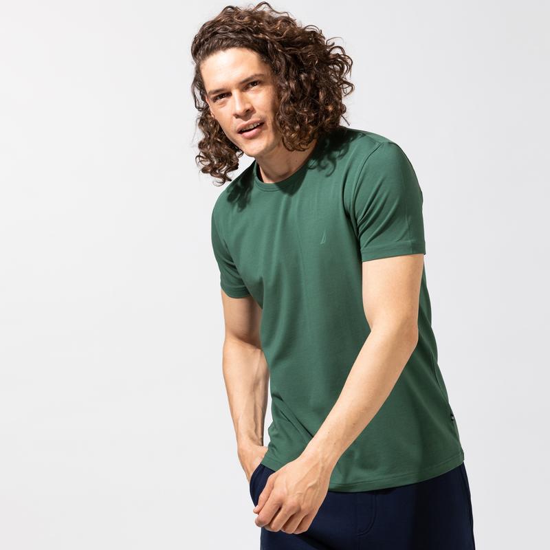 NAUTICA ERKEK YEŞİL STANDART FIT T-SHIRT