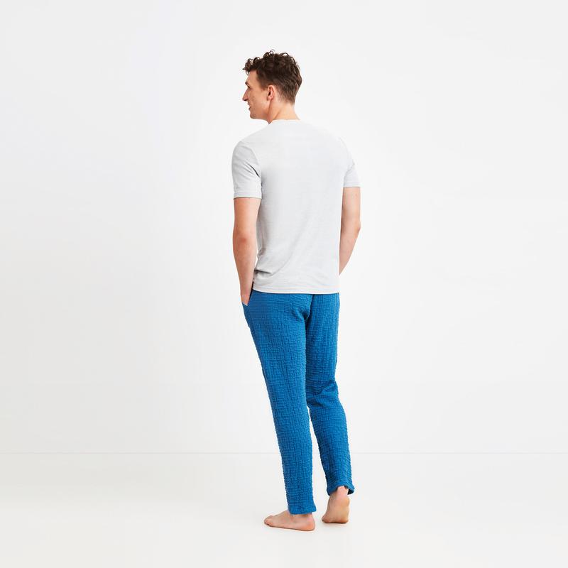 NAUTICA ERKEK GRİ PİJAMA TAKIM