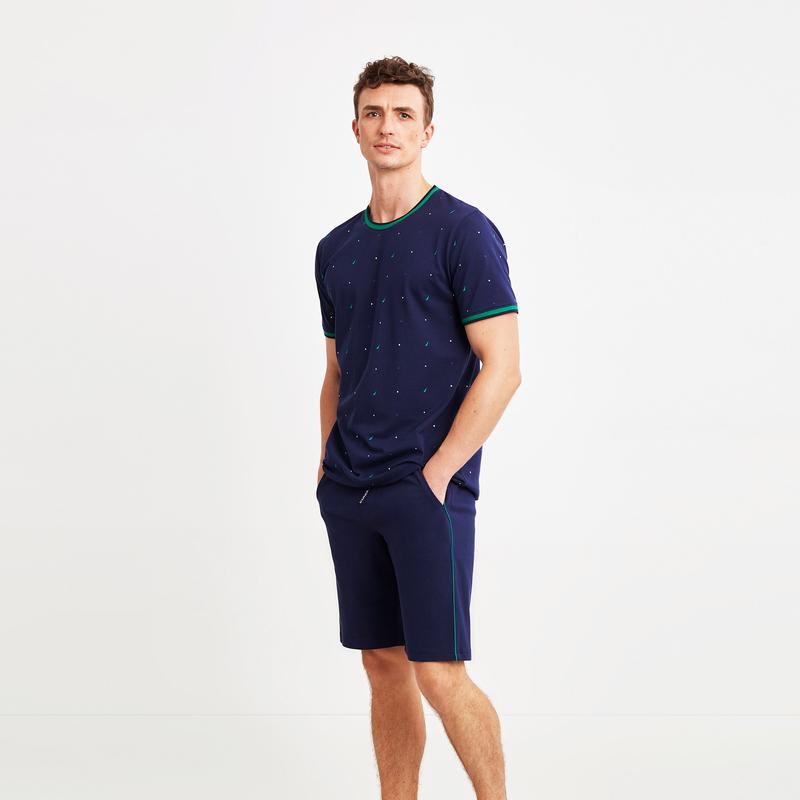 NAUTICA ERKEK LACİVERT PİJAMA