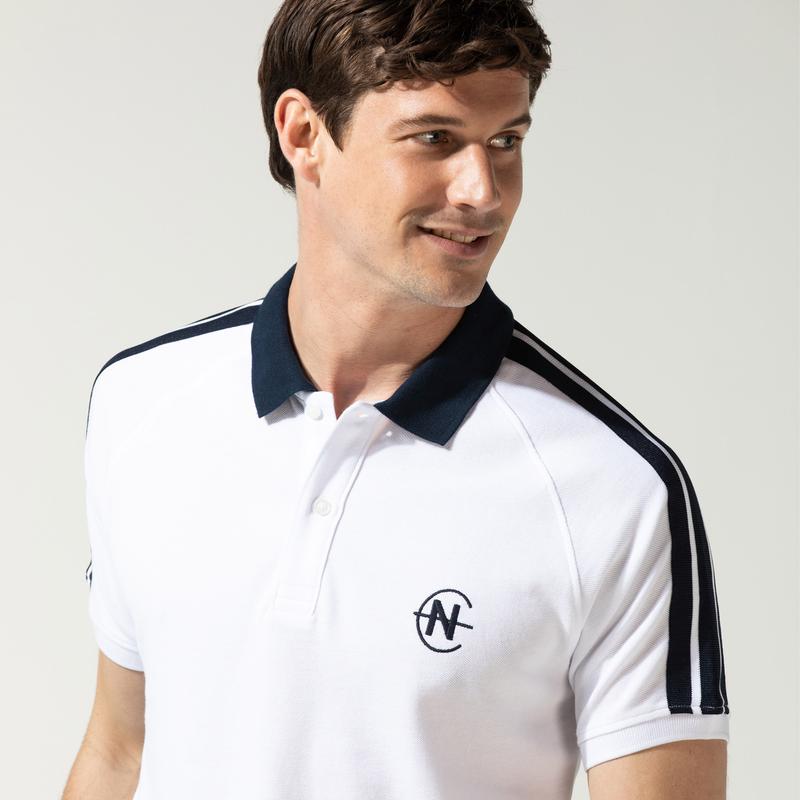 NAUTICA ERKEK BEYAZ SLIM FIT POLO
