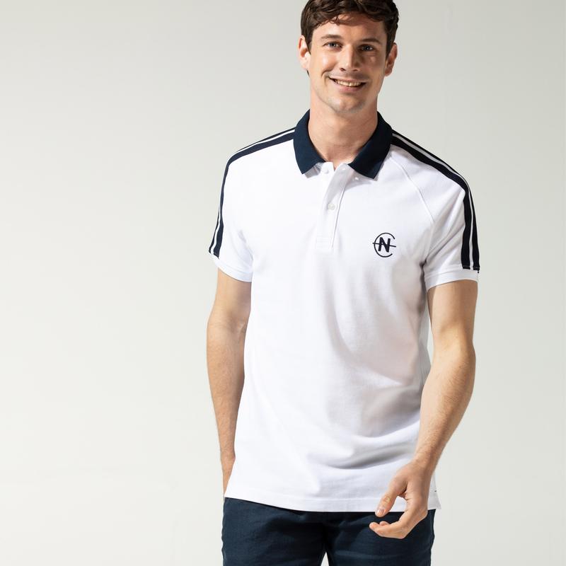 NAUTICA ERKEK BEYAZ SLIM FIT POLO