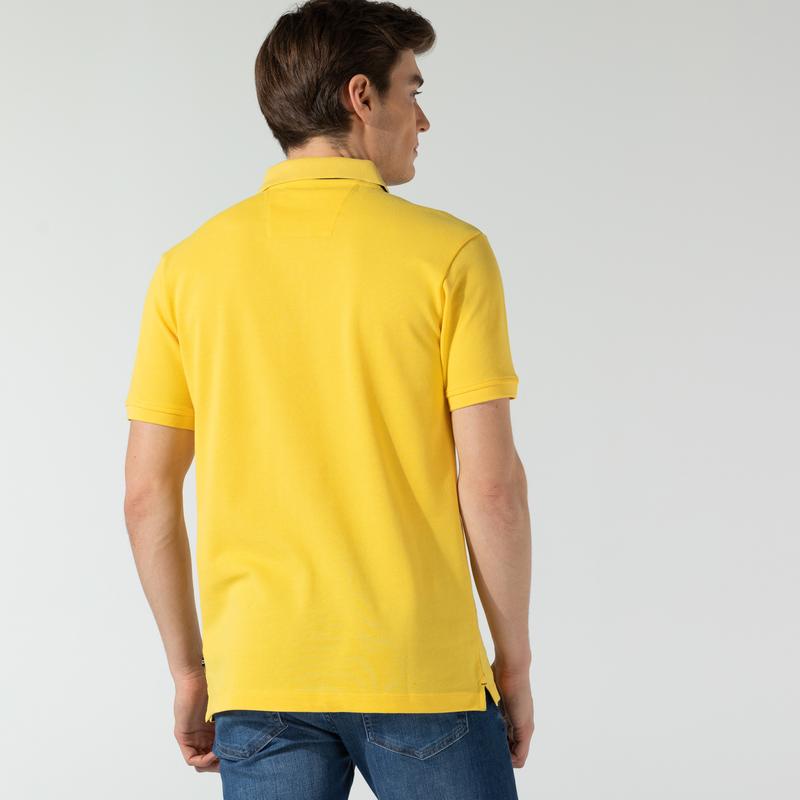NAUTICA ERKEK SARI SLIM FIT POLO