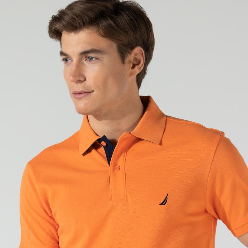 NAUTICA ERKEK TURUNCU SLIM FIT POLO