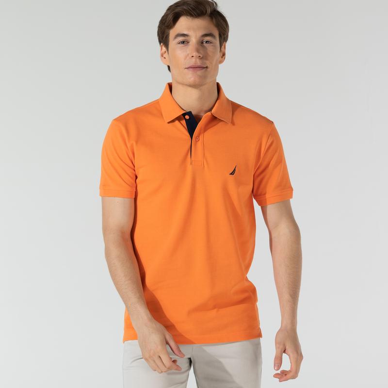 NAUTICA ERKEK TURUNCU SLIM FIT POLO