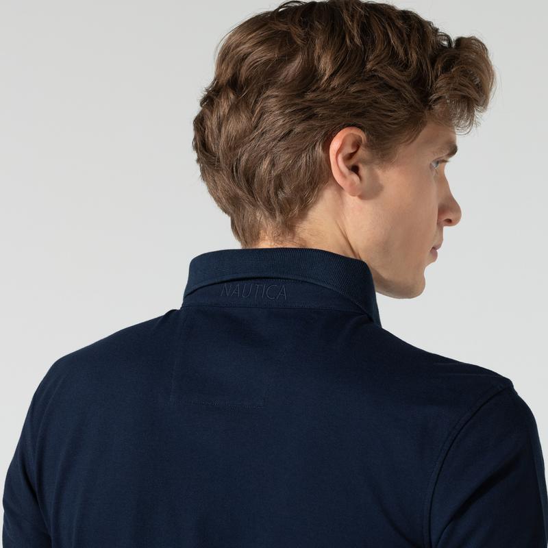 NAUTICA ERKEK LACİVERT SLIM FIT POLO