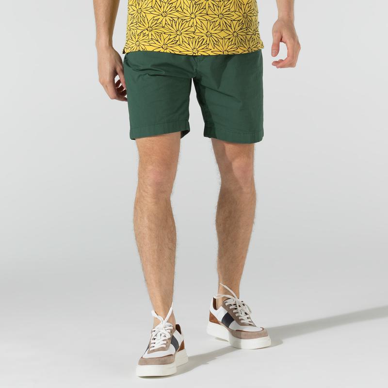 NAUTICA ERKEK YEŞİL SLIM FIT BERMUDA ŞORT